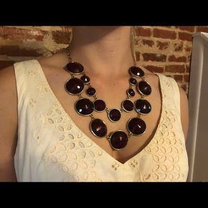 LOFT purple/plum necklace